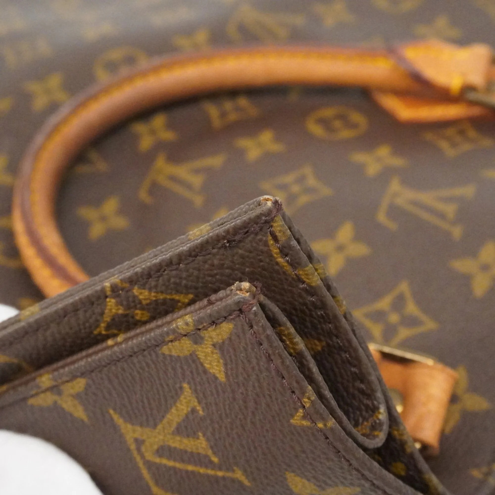 LOUIS VUITTON Authentic Brown Monogram Tote Bag - Picture 10 of 13